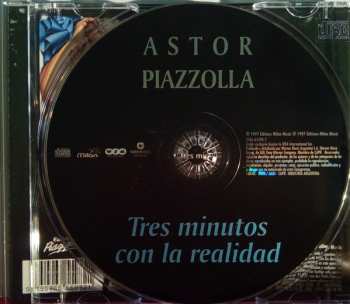 CD Astor Piazzolla: Tres Minutos Con La Realidad