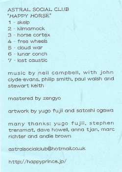 CD Astral Social Club: Happy Horse