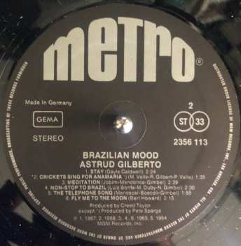 LP Astrud Gilberto: Brazilian Mood