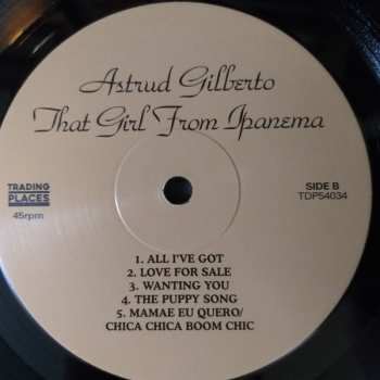 LP Astrud Gilberto: That Girl From Ipanema