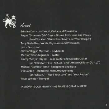 CD Aswad: Not Satisfied