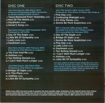 2CD Robin Trower: At The BBC 1973-1975