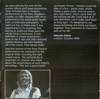 2CD Robin Trower: At The BBC 1973-1975