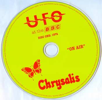 5CD/DVD/Dobozkészlet UFO: At The BBC On Air 1974 - 1985