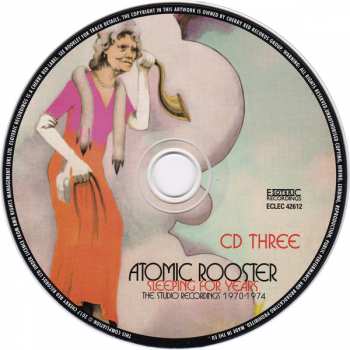 4CD Atomic Rooster: Sleeping For Years (The Studio Recordings 1970-1974)