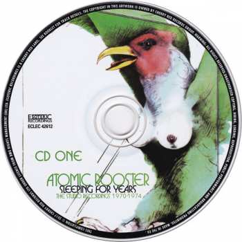 4CD Atomic Rooster: Sleeping For Years (The Studio Recordings 1970-1974)