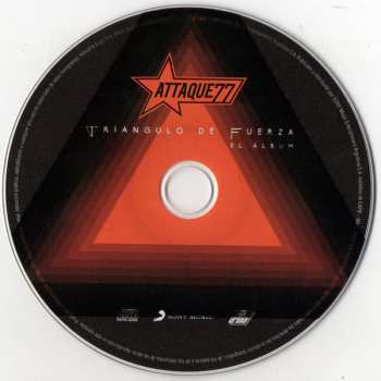 CD Attaque 77: Triángulo De Fuerza (El Álbum)