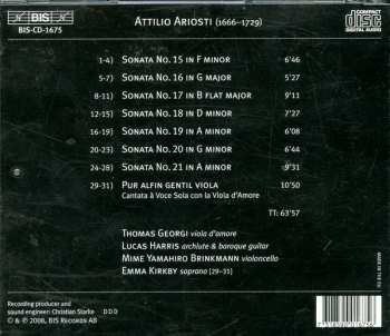 CD Attilio Ariosti: Attilio Ariosti The Stockholm Sonatas III
