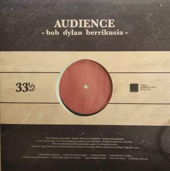 Audience: bob dylan berrikusia
