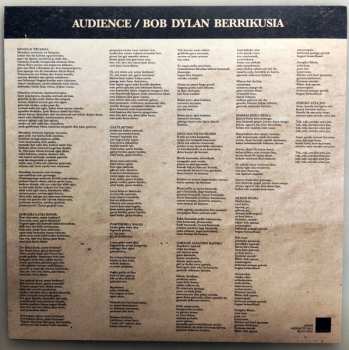 LP Audience: bob dylan berrikusia