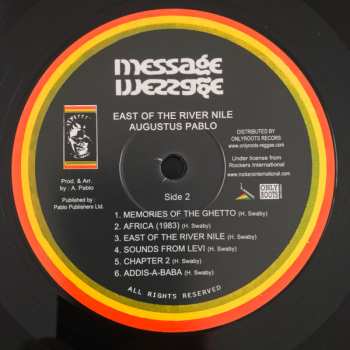 LP Augustus Pablo: East Of The River Nile