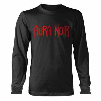 Merch Aura Noir: Hosszú ujjú póló Logo Aura Noir