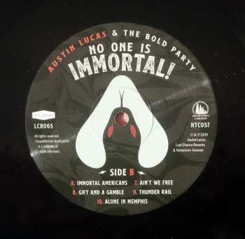 LP Austin Lucas: No One Is Immortal!