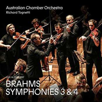 Album Johannes Brahms: Symphonies 3 & 4