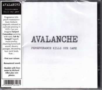 CD Avalanche: Perseverance Kills Our Game