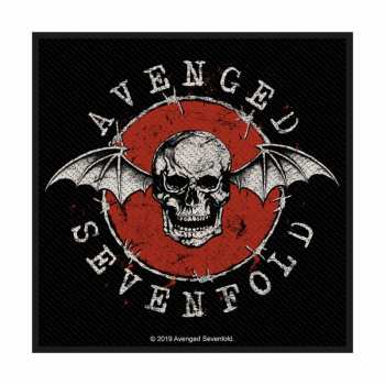 Merch Avenged Sevenfold: Felvarró Distressed Skull 