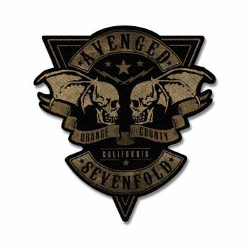 Merch Avenged Sevenfold: Felvarró Orange County Cut-out 