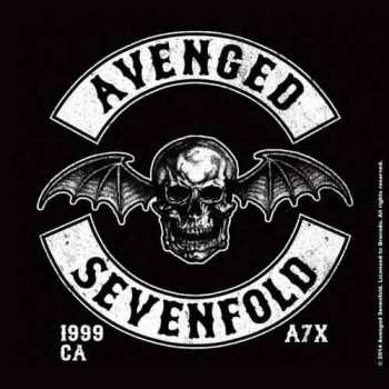 Merch Avenged Sevenfold: Alátét Deathbat Crest Individual