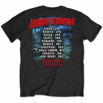 Merch Avenged Sevenfold: Tričko Buried Alive Tour 2012  S
