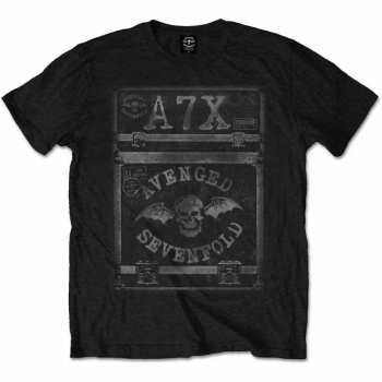 Merch Avenged Sevenfold: Póló Flightcase 