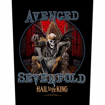 Merch Avenged Sevenfold: Hátfelvarró Hail To The King 