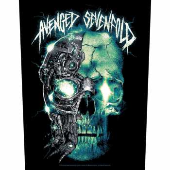 Merch Avenged Sevenfold: Hátfelvarró Mechanical Skull 