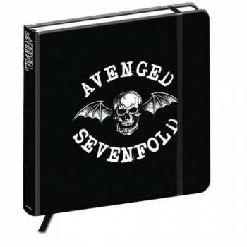 Merch Avenged Sevenfold: Jegyzetfüzet Death Bat Crest 