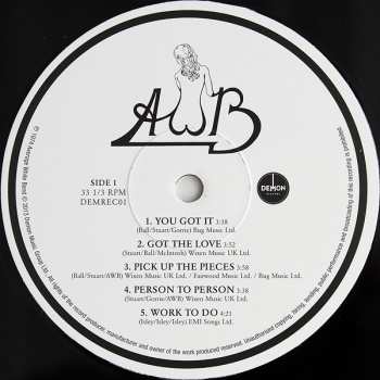 LP Average White Band: AWB