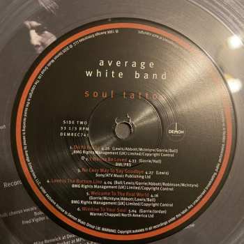LP Average White Band: Soul Tattoo CLR