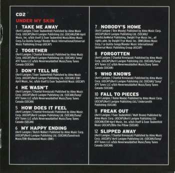 2CD Avril Lavigne: Let Go / Under My Skin