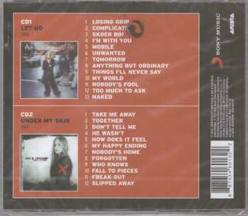 2CD Avril Lavigne: Let Go / Under My Skin