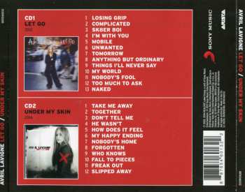 2CD Avril Lavigne: Let Go / Under My Skin