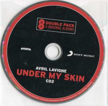 2CD Avril Lavigne: Let Go / Under My Skin