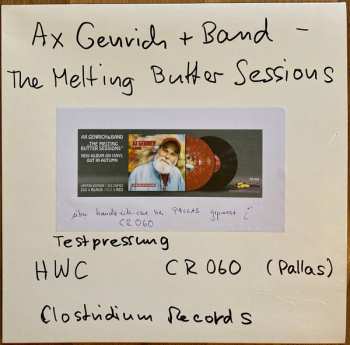 LP Ax Genrich & Band: The Melting Butter Sessions
