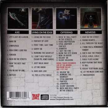 4CD/Dobozkészlet Axe: The Albums 1979 - 1983