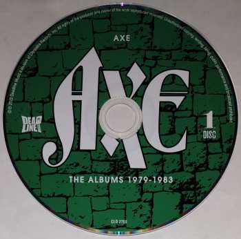 4CD/Dobozkészlet Axe: The Albums 1979 - 1983