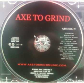 CD Axe To Grind: Armour