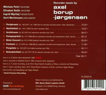 CD Michala Petri: Recorder Music by Axel Borup-Jørgensen