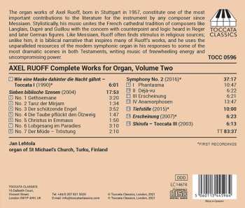 CD Jan Lehtola: Complete Works For Organ, Volume Two