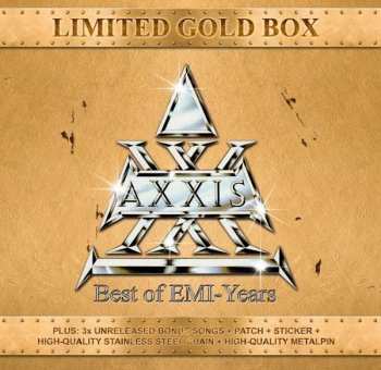 3CD/Dobozkészlet Axxis: Best Of EMI-Years (Limited Gold Box) LTD