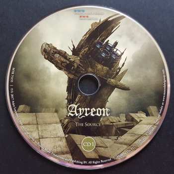4CD/DVD Ayreon: The Source LTD