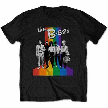 Merch B52s: Póló Rainbow Stripes