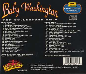 2CD Baby Washington: For Collectors Only