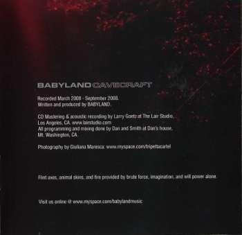 CD Babyland: Cavecraft