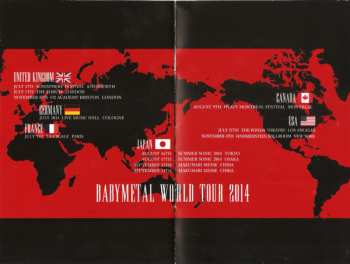 2DVD Babymetal: Live In London -Babymetal World Tour 2014-