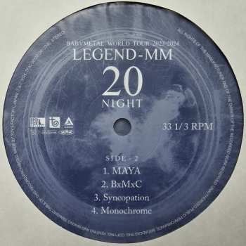 2LP Babymetal: World Tour 2023-2024: Legend MM 20 Night LTD