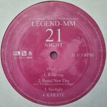 2LP Babymetal: World Tour 2023-2024: Legend MM 21 Night LTD