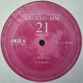 2LP Babymetal: World Tour 2023-2024: Legend MM 21 Night LTD