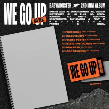 Album BABYMONSTER: We Go Up / Photobook Go Version