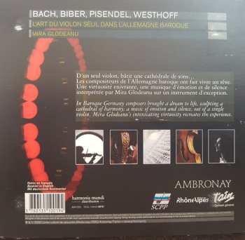 CD Johann Sebastian Bach: L'Art Du Violon Seul Dans L'Allemagne Baroque DIGI
